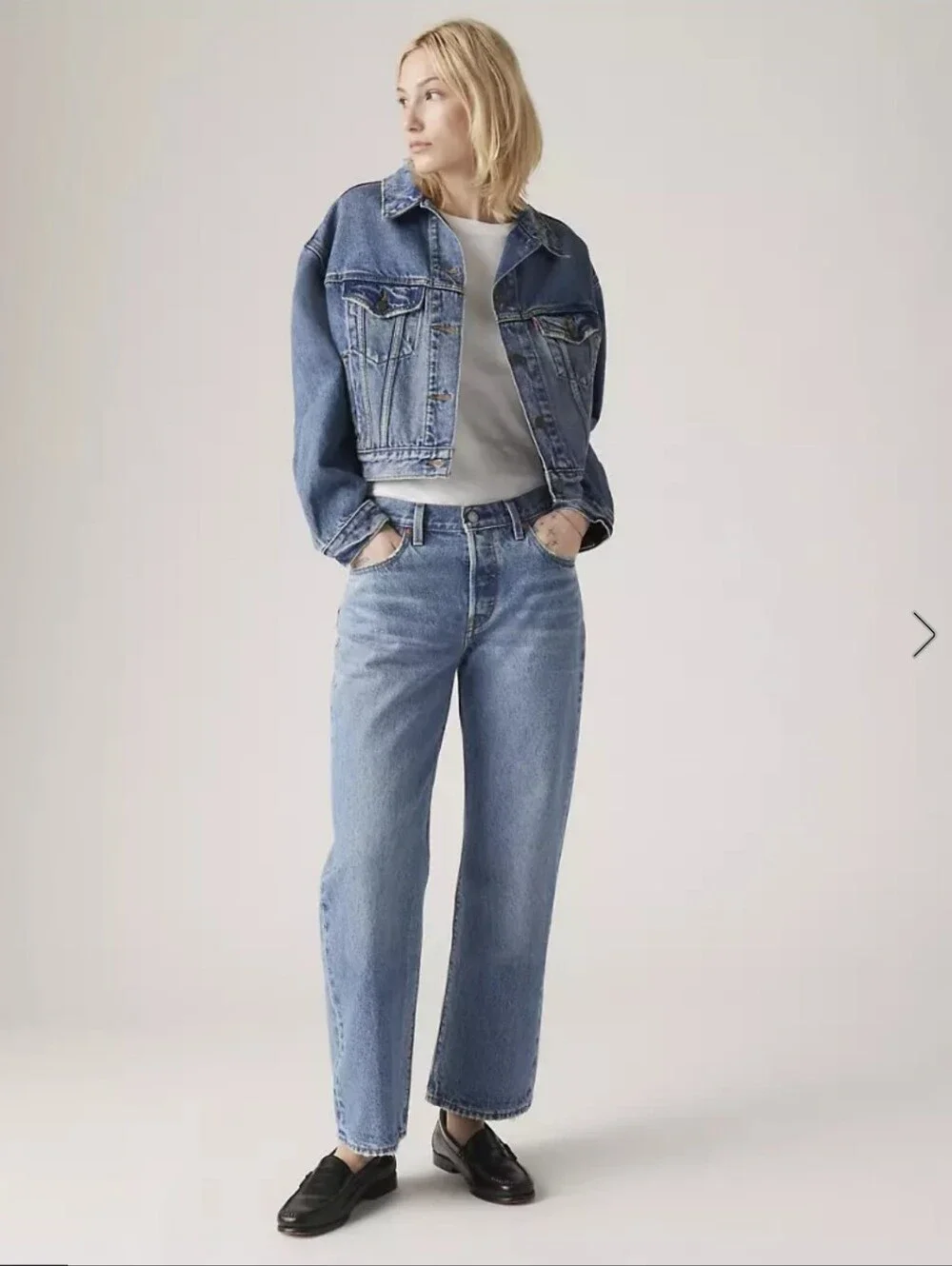 Levi's 501 90's Ankle Jeans - Picture 1 of 5
